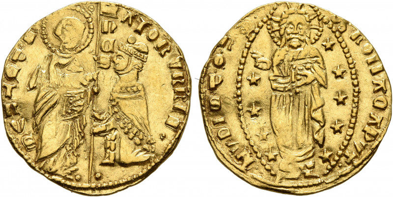 ITALY. Roma. Issued in the name of the Roman Senate, circa 1350-1439. Ducato (Go...