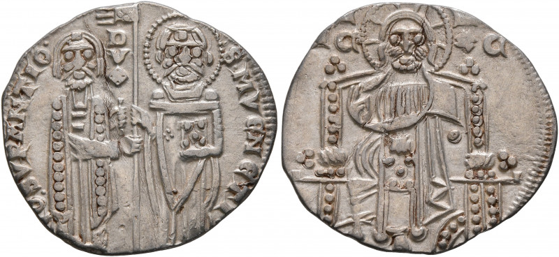 ITALY. Venezia (Venice). Giovanni Soranzo, 1312-1328. Grosso (Silver, 20 mm, 2.0...