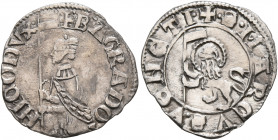 ITALY. Venezia (Venice). Bartolomeo Gradenigo, 1339-1342. Soldino Vecchio (Silver, 17 mm, 0.77 g, 1 h). ✠ BAGRADONICO DVX Doge Bartolomeo Gradenigo kn...