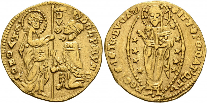 ITALY. Venezia (Venice). Giovanni Delfino, 1356-1361. Ducat (Gold, 20 mm, 3.47 g...