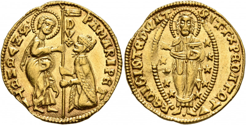 ITALY. Venezia (Venice). Pasqual Malipiero, 1457-1462. Ducato (Gold, 20 mm, 3.53...