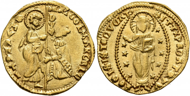 ITALY. Venezia (Venice). Nicolò Marcello, 1473-1474. Ducato (Gold, 22 mm, 3.53 g...
