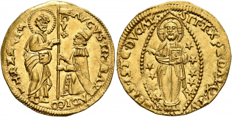 ITALY. Venezia (Venice). Agostin Barbarigo, 1486-1501. Ducato (Gold, 21 mm, 3.52...