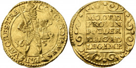 LOW COUNTRIES. Verenigde Nederlanden (United Netherlands). 1581-1795. Ducat (Gold, 23 mm, 3.47 g, 10 h), Utrecht, 1658. CONCORDIA•RES•PAR V AE CRES•TR...