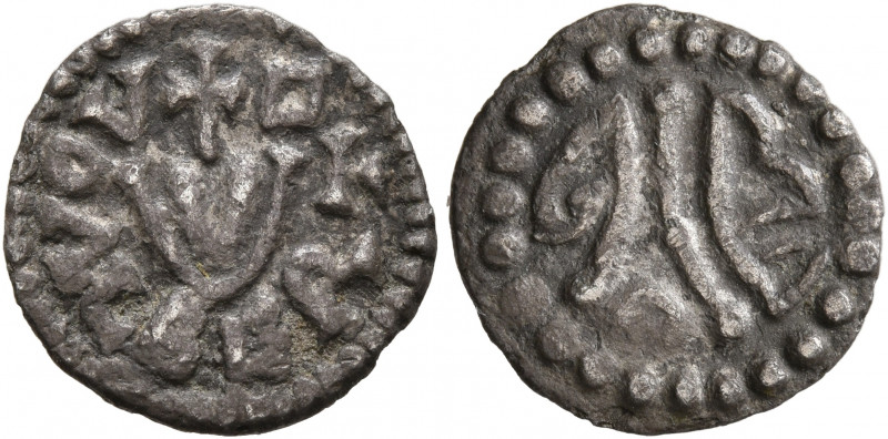SWITZERLAND. Basel, Bistum (?). Adalbero I, 895-916. Denarius (Silver, 14 mm, 0....