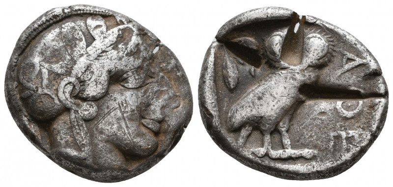 ATTICA, Athens, Ca. 4th-3rd centuries BC. AR tetradrachm. NGC Choice AU 5/5 - 1/...