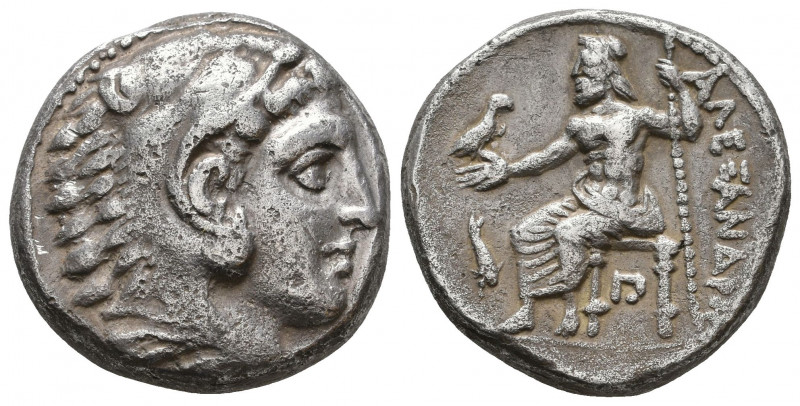 Alexander III AR Drachm, Kolophon
Kings of Macedon. Alexander III 'the Great' (3...