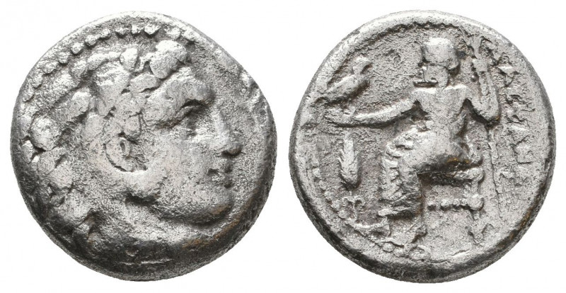 KINGS of MACEDON. Alexander III 'the Great'. 336-323 BC. AR . Uncertain mint in ...