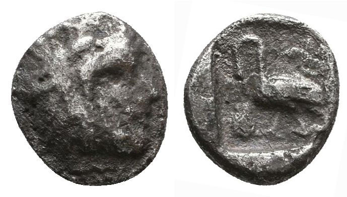 Cilicia, Mallos AR Obol. Circa 440-390 BC.

Condition: Very Fine

Weight: 0,7 gr...