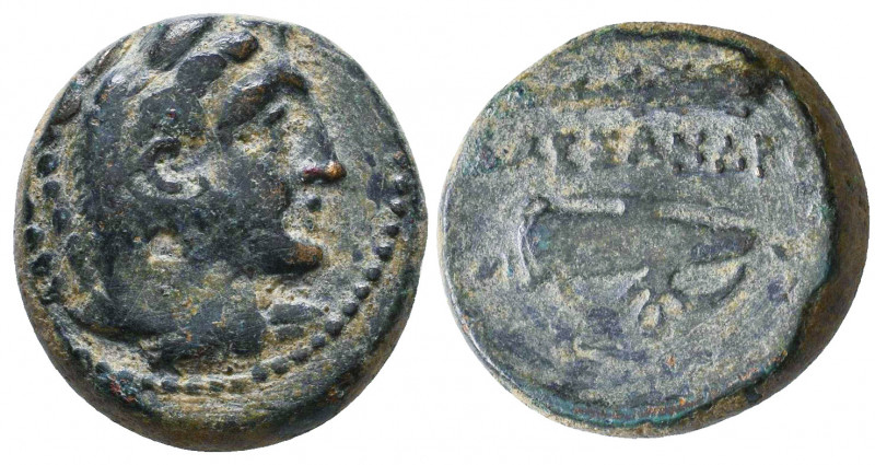 Kings of Macedon, Alexander III “the Great” (359-336). Æ . Uncertain Macedonian ...