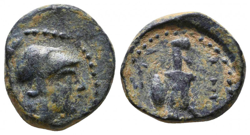Greek Coins Ae, Unidentified !

Condition: Very Fine

Weight: 4,4 gr
Diameter: 1...