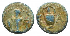 Ionia, Samos AE circa 394-365 BC. (Maybe Uniq)

Condition: Very Fine

Weight: 0,8 gr
Diameter: 10 mm