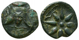Pontos, Uncertain (Amisos?) AE. Time of Mithradates VI circa 130-100 BC.

Condition: Very Fine

Weight: 4,0 gr
Diameter: 17 mm