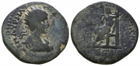 Cilicia, Septimius Severus AE. Circa 193-211 AD.

Condition: Very Fine

Weight: 13,7 gr
Diameter: 28 mm