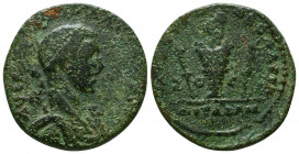 CILICIA. Aegeae. Severus Alexander (222-235). Ae. Dated CY 275 (228/9).
Obv: AVT C M AVP CЄV AΛЄΣANΔPOC CЄB.
Laureate, draped and cuirassed bust right...