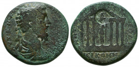 Marcus Aurelius (161-180). Ae.
Reference:
Condition: Very Fine

Weight: 16,6 gr
Diameter: 27 mm