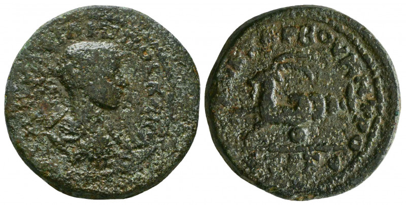 Philippus II , as Caesar (244-247 AD). AE, Anazarbos, Cilicia. CY 263 = 244/5.
O...