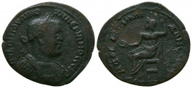 Valerianus I (253-260). AE, Cilicia, Adana.
Obv. AV KAI ΠOV ΛIK OVAΛЄPIANOC CB (sic), Laureate and cuirassed bust to right.
Rev. AΔPIANWN AΔANЄWN, Zeu...