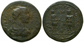 Trajan Decius. ; Trajan Decius; 249-251 AD, Tarsus, Cilicia, AE.
Reference:
Condition: Very Fine

Weight: 15,6 gr
Diameter: 32 mm