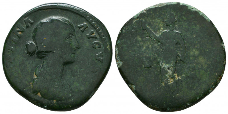 Faustina Minor (AD 147-176) Sestertius.
Reference:
Condition: Very Fine

Weight:...
