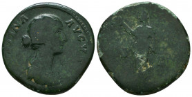 Faustina Minor (AD 147-176) Sestertius.
Reference:
Condition: Very Fine

Weight: 18,4 gr
Diameter: 31 mm