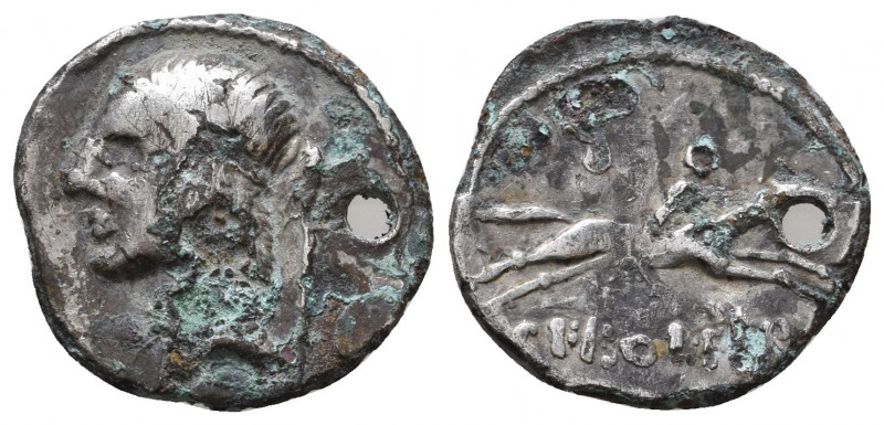 Later-Denarius Coinage (ca. 154-41 BC) - L. Calpurnius Piso L.f. L.n. Frugi – AR...
