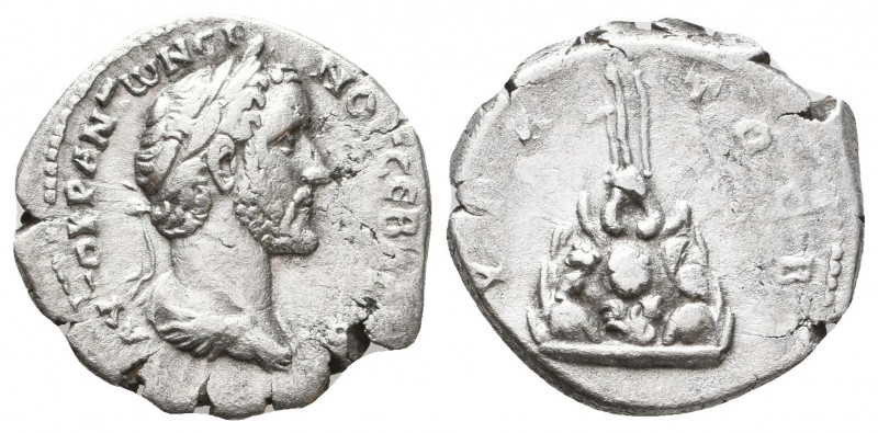 Cappadocia, Caesarea. Antoninus Pius. A.D. 138-161. AR drachm. A.D. 139. AYTOKP ...