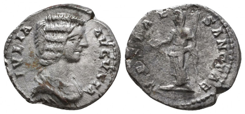 JULIA DOMNA, wife of Septimius Severus. Augusta, 193-217 AD. AR Denarius. Laodic...
