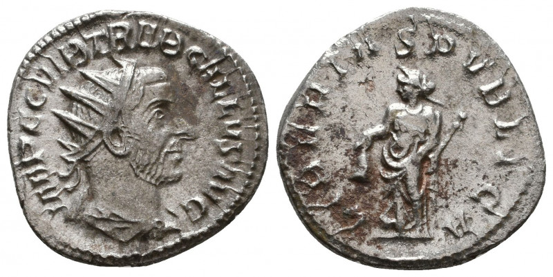 Trebonianus Gallus (251-253 AD). AR Antoninianus, Mediolanum.
Obv. IMP C C VIB T...
