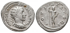 Gordian III AR Antoninianus. Rome, AD 240.
Reference:
Condition: Very Fine

Weight: 4,5 gr
Diameter: 24 mm