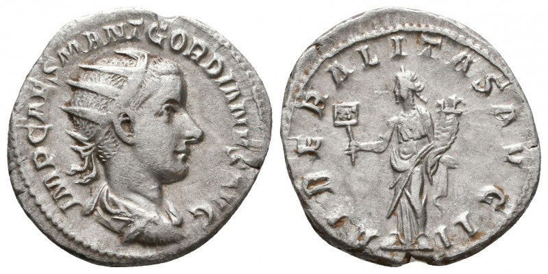 Gordian III AR Antoninianus. AD 238-244. Rome, AD 239-240. IMP GORDIANVS PIVS FE...