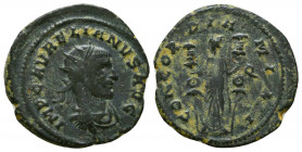 Aurelian. A.D. 270-275. AE antoninianus.
Reference:
Condition: Very Fine

Weight: 3,6 gr
Diameter: 22 mm