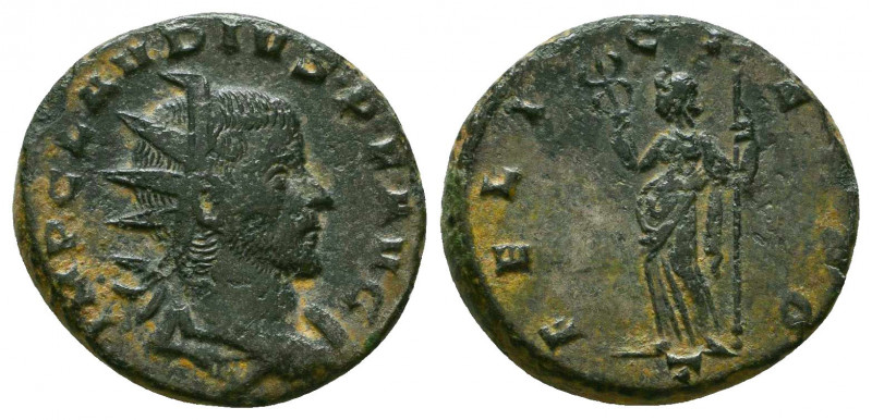 Claudius Gothicus AD 268-270. Antioch
Antoninianus Æ.
Reference:
Condition: Very...