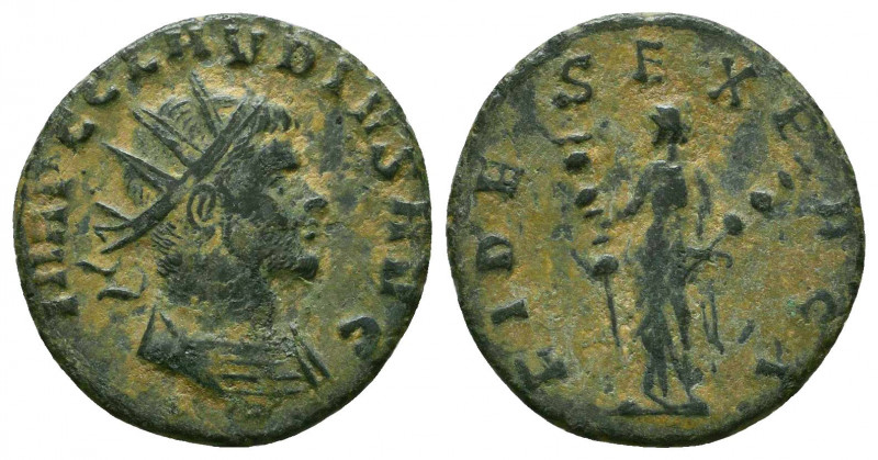 Claudius Gothicus AD 268-270. Mediolanum
Antoninianus Æ 
Reference:
Condition: V...