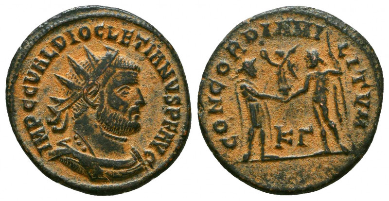 Diocletianus (284-305) - AE Antoninianus (Antiochia AD 285-293) - Radiate, drape...