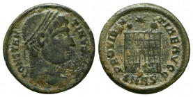 Constantine I. Reduced Follis, AD 307/10-337. Nicomedia, AD 324/5. CONSTAN-TINVS AVG, laureate head of Constantine I right. Reverse: PROVIDEN-TIAE AVG...