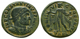 Constantine I. A.D. 307/10-337. AE follis.
Reference:
Condition: Very Fine

Weight: 3 gr
Diameter: 18 mm