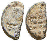 Byzantine Lead Seals, 7th - 13th Centuries
Reference:
Condition: Very Fine

Weight: 5,9 gr
Diameter: 23 mm