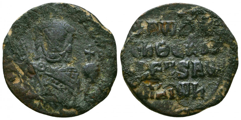 Romanus I (920-944), Follis, Constantinople, AD 931-944 AE [+RωmAnbASILεVSRωm], ...