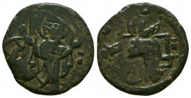 Alexius I Comnenus AD 1081-1118. Constantinople
Anonymous follis Æ.
Reference:
Condition: Very Fine

Weight: 5,6 gr
Diameter: 23 mm