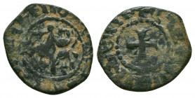 Armenia, Levon the Usurper Æ Pogh. AD 1363-1365.
Reference:
Condition: Very Fine

Weight: 1,5 gr
Diameter: 15 mm