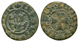 Armenia, Levon the Usurper Æ Pogh. AD 1363-1365, King enthroned to front / Cross potent.
Reference:CCA 2168
Condition: Very Fine

Weight: 1,4 gr
Diame...