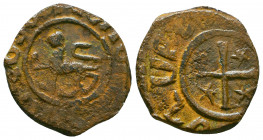 Armenia. Levon II (1270-1289). Æ Kardez.
Reference:
Condition: Very Fine

Weight: 4,1 gr
Diameter: 19 mm