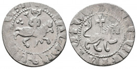 Medieval
Levon III AD 1301-1307.
Takvorin AR
Reference:
Condition: Very Fine

Weight: 2,4 gr
Diameter: 20 mm