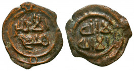 Islamic Coins , Ae
Reference:
Condition: Very Fine

Weight: 2,2 gr
Diameter: 19 mm