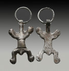 Ancient Solid Silver Legionary Turtle Pendant , 
Reference:
Condition: Very Fine

Weight: 1,9 gr
Diameter: 21 mm