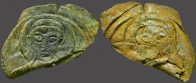 Very interesting Ancient Relief Sheet with a bust on it
Reference:
Condition: Very Fine

Weight: 7,6 gr
Diameter: 59 mm