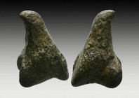 Ancient Bronze Object !
Reference:
Condition: Very Fine

Weight: 10,4 gr
Diameter: 24 mm
