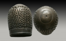 Byzantine Large Bronze Thimble ,
Reference:
Condition: Very Fine

Weight: 34,5 gr
Diameter: 27 mm