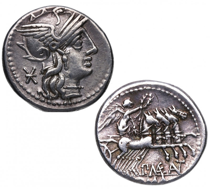 132 aC. Gens Maenia. Roma. Denario. Ag. 3,92 g. Muy bella. Rara así. EBC+. Est.1...